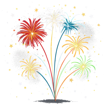 Sky shots and aerial fireworks